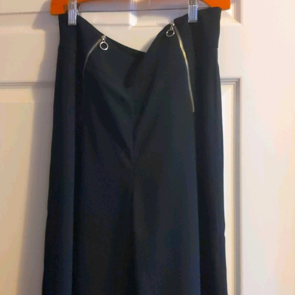 Black culottes